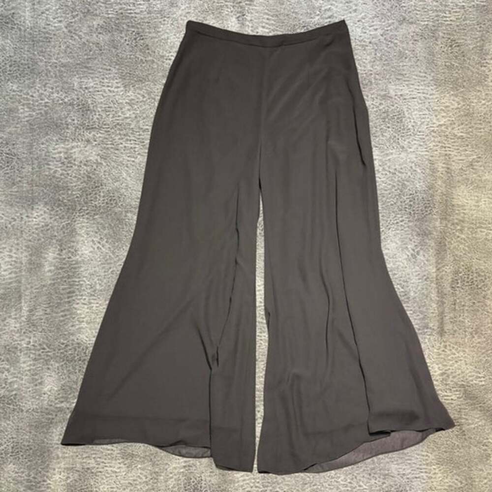 Black Wide Leg Flowy Pants